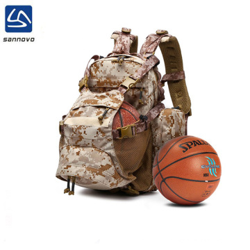 Shoulder basketball bag outdoor camouflage football equipment backpack multi-function tennis helmet bag